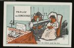 Rayon X - Plus besoin d'ouvrir les lettres pour les lire. Chocolat Saintoin. Orléans. Paris Imp. M.J [...]