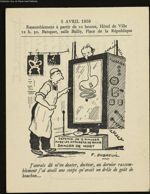 [5 avril 1959. Invitation au rassemblement des survivants de la classe 14]. Les survivants de la Cla [...]