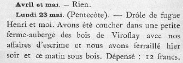 Lundi de Pentecôte férié : bibliothèque fermée, escrime sous bois