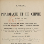 Journal de pharmacie et de chimie, année 1902. Source : Gallica.